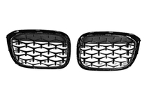 BMW X3 G01 2018– Nyregrill Diamond Black (2018-2021, sort kant) foto 5