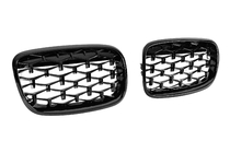 BMW X6 E71 2008–2014 Kidney-grill Diamond Black (blank højglans) foto 4