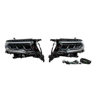 Forlygter Lexus-design-3-LED V2 (2017+, 2 stk.) Toyota Land Cruiser Prado 150 2009–2023 foto 1