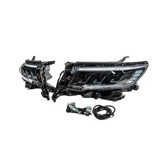 Forlygter Lexus-design-3-LED V2 (2017+, 2 stk.) Toyota Land Cruiser Prado 150 2009–2023 foto 2