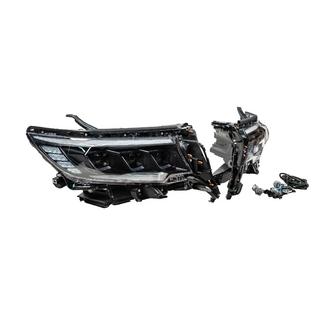 Forlygter Lexus-design-3-LED V2 (2017+, 2 stk.) Toyota Land Cruiser Prado 150 2009–2023 foto 3
