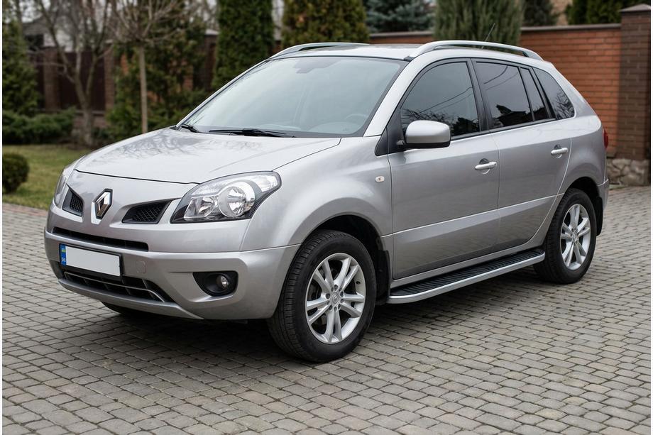 Renault Koleos 2008–2016 Sidetrin Tayga Grey (2 stk., aluminium) Image