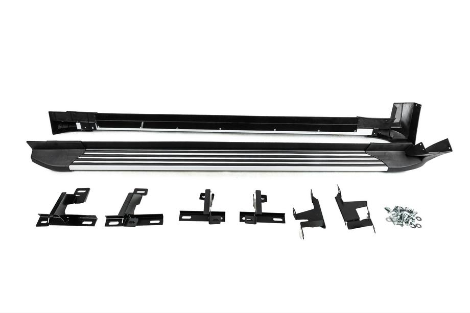 Toyota Highlander 2019– Sidetrin OEM V2 (2 stk., aluminium) Image