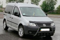 Volkswagen Caddy 2004–2010 Frontbøjle WT004 Black (rustfrit stål) foto 3