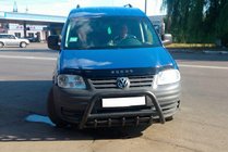 Volkswagen Caddy 2004–2010 Bullbar WT003 Black (rustfrit stål) foto 3