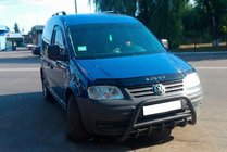 Volkswagen Caddy 2004–2010 Bullbar WT003 Black (rustfrit stål) foto 4