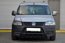 Volkswagen Caddy 2004–2010 Bullbar WT003 Black (rustfrit stål) foto 1