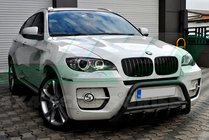 BMW X5 E70 2007–2013 Bullbar WT003 Black (rustfrit stål) foto 1