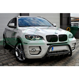 Bullbar WT003 Black (rustfrit stål) BMW X5 E70 2007–2013 foto 1
