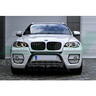 Bullbar WT003 Black (rustfrit stål) BMW X5 E70 2007–2013 foto 2