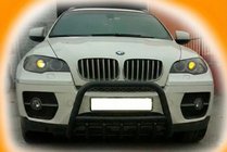 BMW X6 E71 2008–2014 Bullbar WT003 Black (rustfrit stål) foto 4