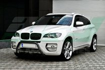 BMW X6 E71 2008–2014 Bullbar WT003 Black (rustfrit stål) foto 2
