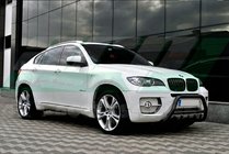 BMW X6 E71 2008–2014 Bullbar WT003 Black (rustfrit stål) foto 3