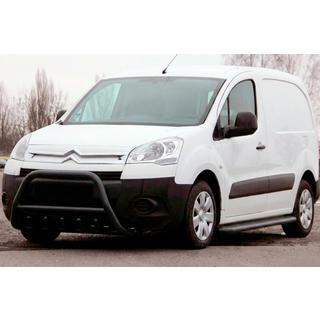 Bullbar WT003 Black (rustfrit stål) Citroen Berlingo 2008–2018 foto 1