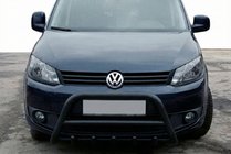Volkswagen Caddy 2010–2015 Bullbar WT003 Black (rustfrit stål) foto 2