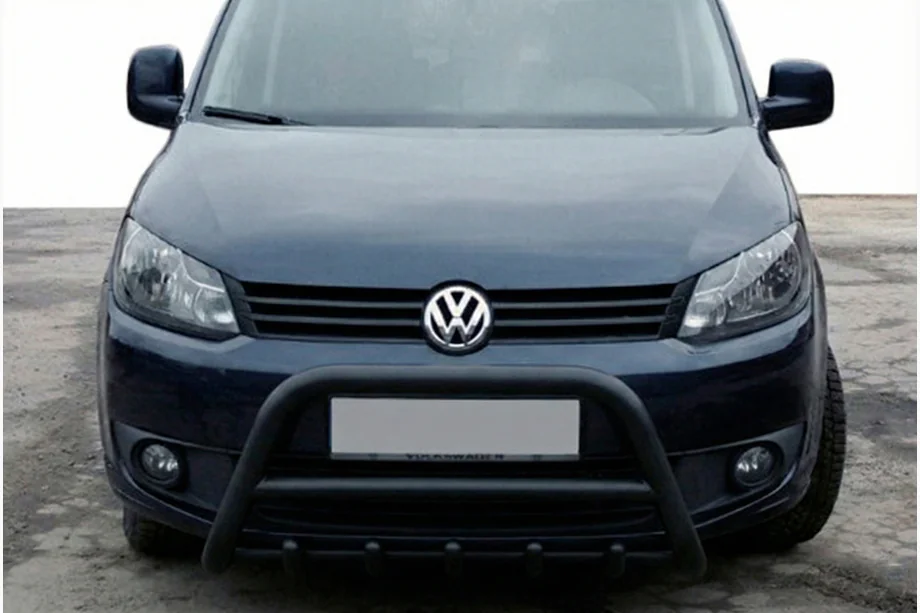 Volkswagen Caddy 2015–2020 Bullbar WT003 Black (rustfrit stål) Image