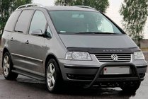 Volkswagen Sharan 1995–2010 Frontbøjle WT004 Black (rustfrit stål) foto 1