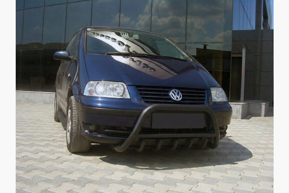 Volkswagen Sharan 2010–2023 Bullbar WT003 Black (rustfrit stål) Image