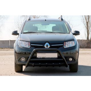 Bullbar WT003 Black (rustfrit stål) foto 2