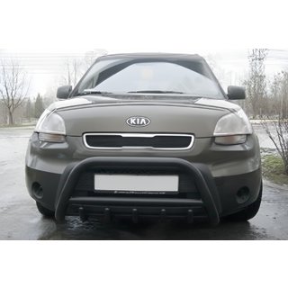 Bullbar WT003 Black (rustfrit stål) Kia Soul I 2008–2013 foto 1