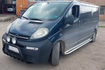 Opel Vivaro 2001–2015 Kængurubøjle WT004 Black (rustfrit stål) foto 2
