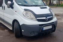 Opel Vivaro 2001–2015 Kængurubøjle WT004 Black (rustfrit stål) foto 4