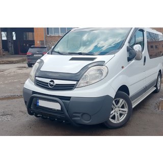 Kængurubøjle WT004 Black (rustfrit stål) Opel Vivaro 2001–2015 foto 3