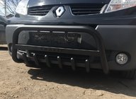 Renault Trafic 2001–2015 Kængurubøjle WT004 Black (rustfrit stål) foto 5
