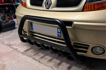 Renault Trafic 2001–2015 Kængurubøjle WT004 Black (rustfrit stål) foto 1