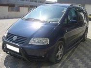 Ford Galaxy 1995–2006 Bullbar WT003 Black (rustfrit stål) foto 2