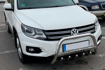 Volkswagen Tiguan 2007–2016 Kængurubøjle WT004 (rustfrit stål) foto 3