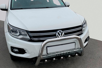 Volkswagen Tiguan 2007–2016 Kængurubøjle WT004 (rustfrit stål) foto 2