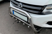 Volkswagen Tiguan 2007–2016 Kængurubøjle WT004 (rustfrit stål) foto 1
