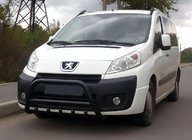 Citroen Jumpy 2007–2017 Bullbar WT003 Black (rustfrit stål) foto 1