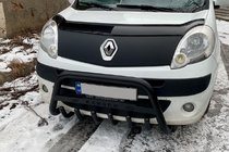 Renault Kangoo 2008–2020 Frontbøjle WT004 Black (rustfrit stål) foto 2