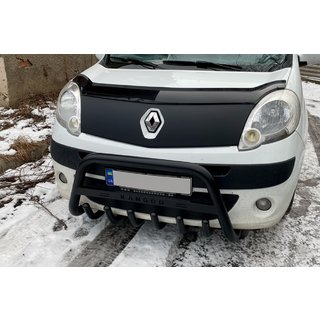Frontbøjle WT004 Black (rustfrit stål) Renault Kangoo 2008–2020 foto 2