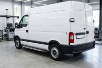 Renault Master 1998–2010 Sunrise sidetrin (2 stk., aluminium) foto 1