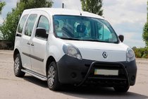 Renault Kangoo 2008–2020 Bullbar WT003 Black (rustfrit stål) foto 1