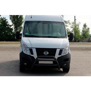 Kængurubøjle WT018 Black (rustfrit stål) Opel Movano 2010–2021 foto 3