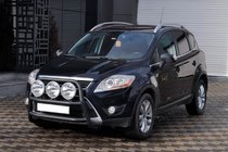 Ford Kuga 2008–2013 Kængurubøjle WT018 Black (rustfrit stål) foto 1