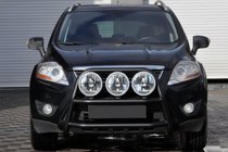 Ford Kuga 2008–2013 Kængurubøjle WT018 Black (rustfrit stål) foto 2