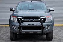 Ford Ranger 2011–2022 Frontbeskyttelse WT018 Black (rustfrit stål) foto 2