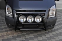 Ford Transit 2000–2014 Kængurugitter WT018 Black (2006-2014, rustfrit stål) foto 2