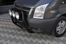 Ford Transit 2000–2014 Kængurugitter WT018 Black (2006-2014, rustfrit stål) foto 3
