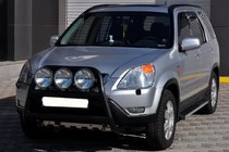 Honda CRV 2001–2006 Kængurubøjle WT018 Black (rustfrit stål) foto 3