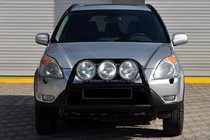 Honda CRV 2001–2006 Kængurubøjle WT018 Black (rustfrit stål) foto 4
