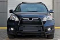 Honda CRV 2007–2011 Kængurubøjle WT018 Black (rustfrit stål) foto 2
