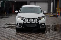 Honda CRV 2012–2016 Frontbeskyttelse WT018 Black (rustfrit stål) foto 2