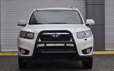 Hyundai Santa Fe 2 2006–2012 Kængurubøjle WT018 Black (rustfrit stål) foto 2