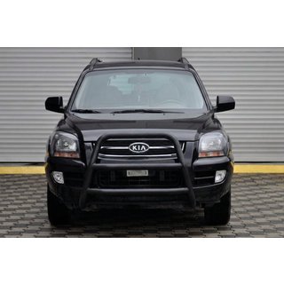 Kængurubøjle WT018 Black (rustfrit stål) Kia Sportage 2004–2010 foto 2